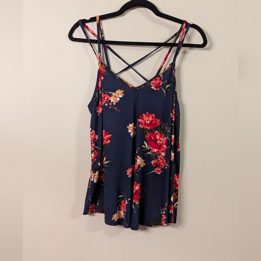 PaperMoon Floral Tank Top Medium